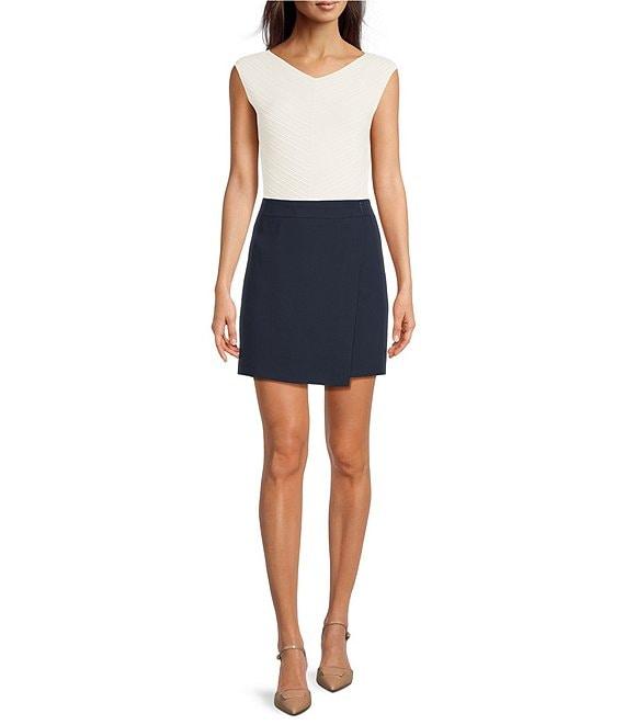 BOSS By Hugo Boss Vandera Wrap Front Mini Skirt Product Image