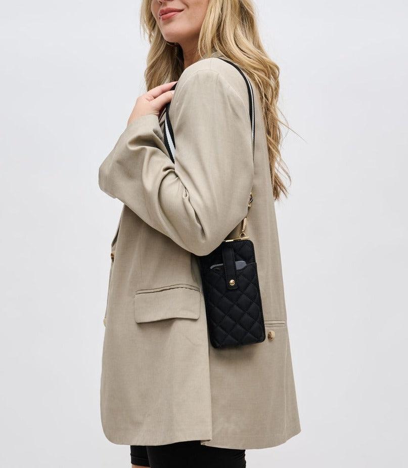 Quilted Cell Phone Crossbody Product Image