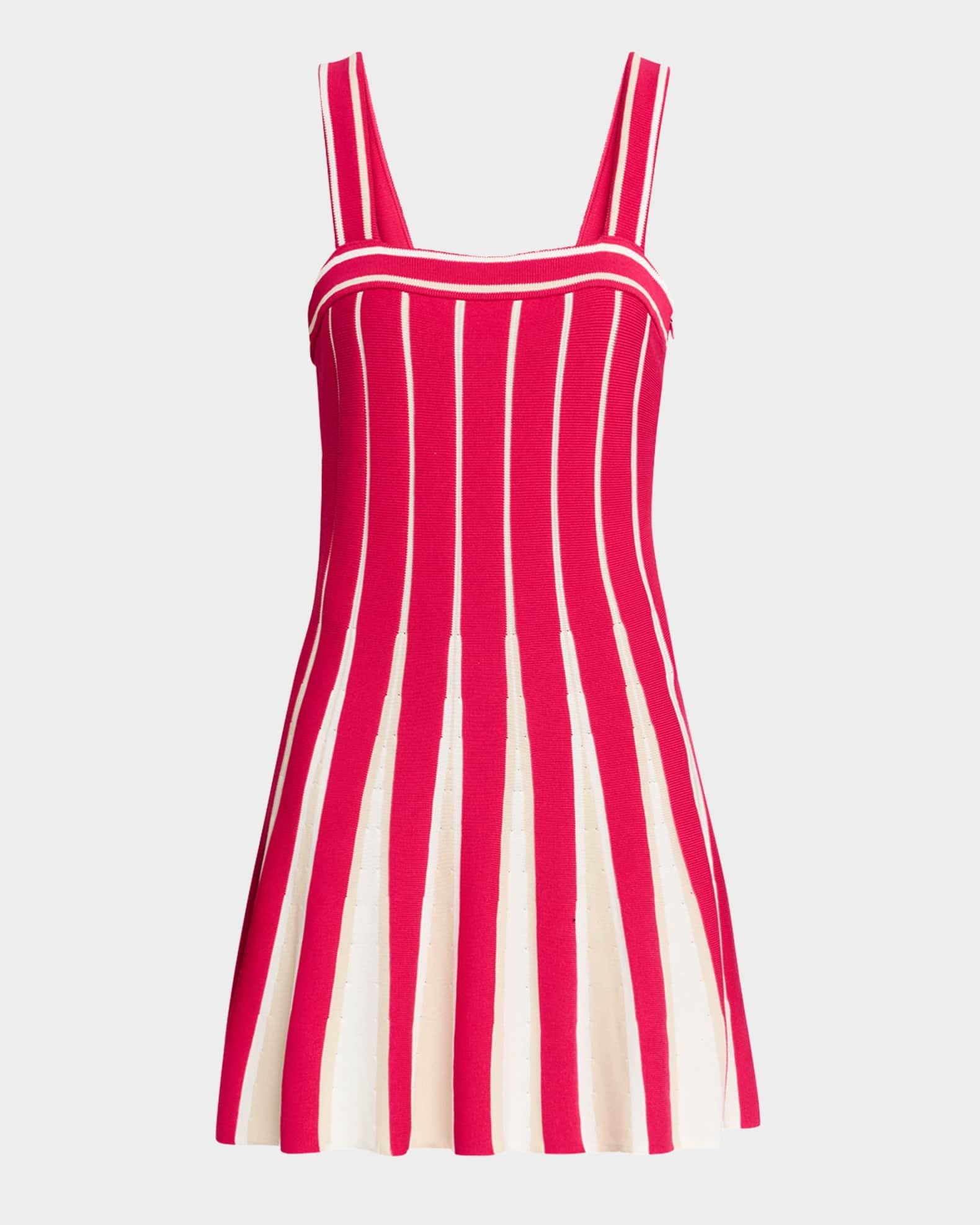 Eloise Striped Knit Mini Dress Product Image