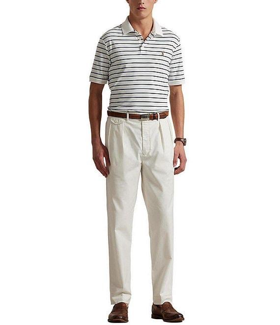 Polo Ralph Lauren Classic Fit Striped Short Sleeve Cotton Polo Shirt Product Image