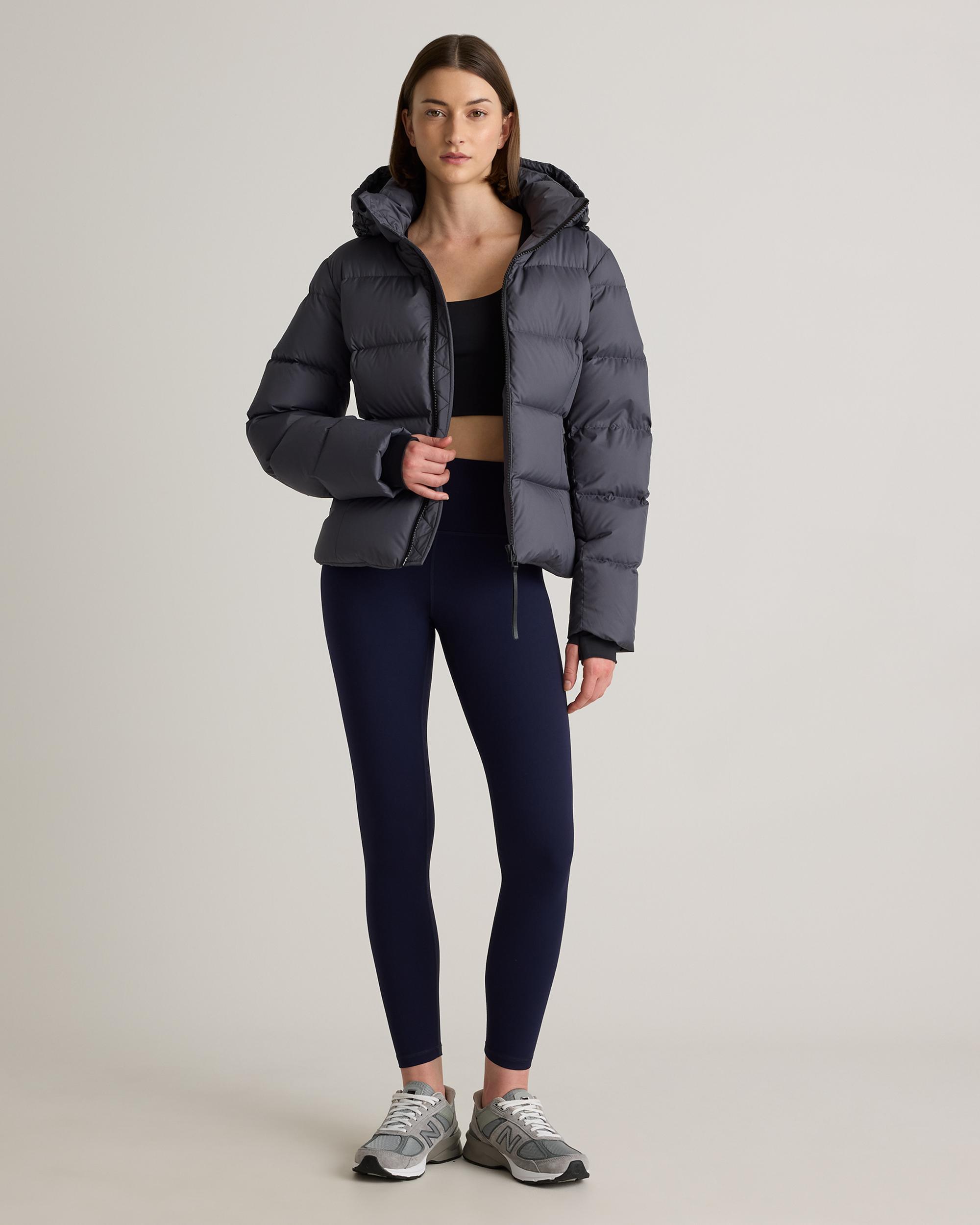 Quince | Women's Responsible Down Cinch Waist Puffer Jacket Recycled Polyester Product Image