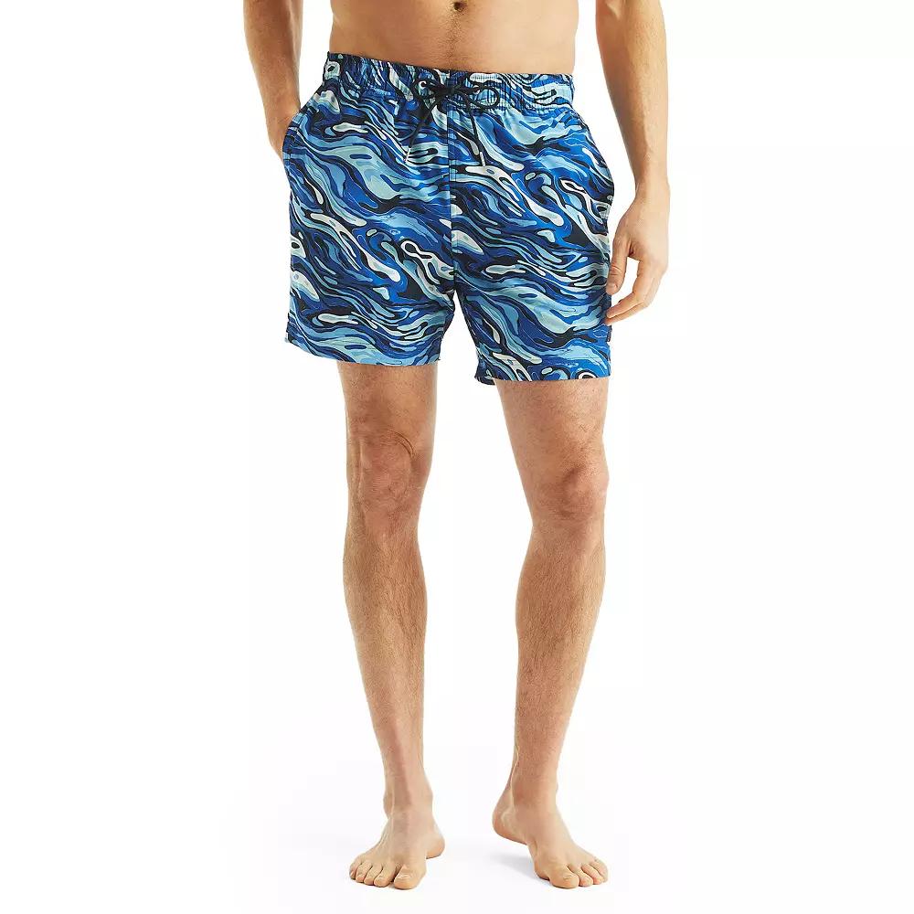 Men's Nautica 6" Quick-Dry Swim Trunks,  Product Image