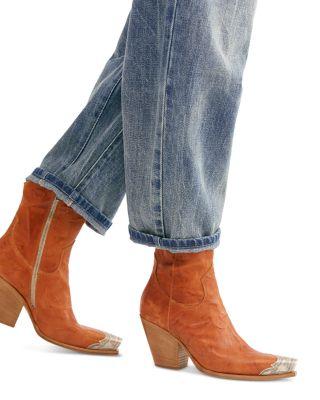 Women's Brayden Western Cap Toe Booties    Product Image