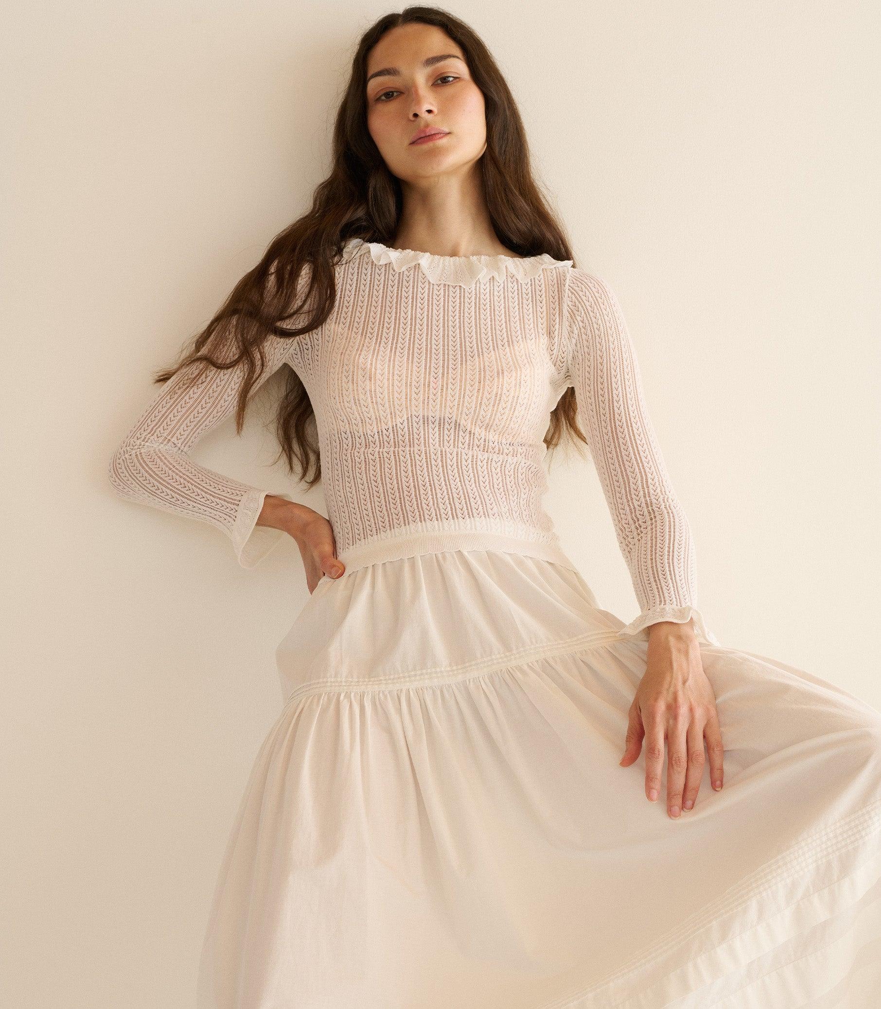 MARIETTA TOP -- SALT Product Image