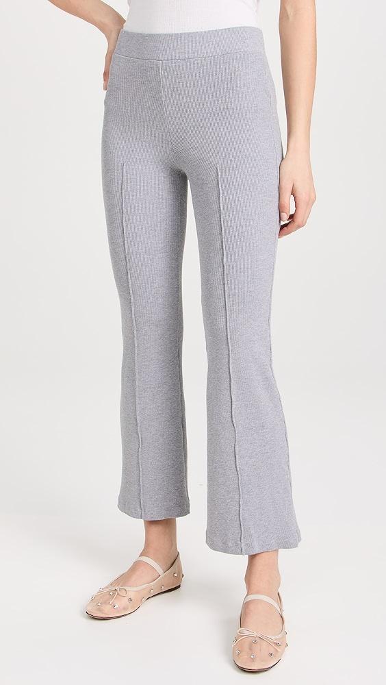 DONNI. Rib Kick Flare Trousers | Shopbop Product Image