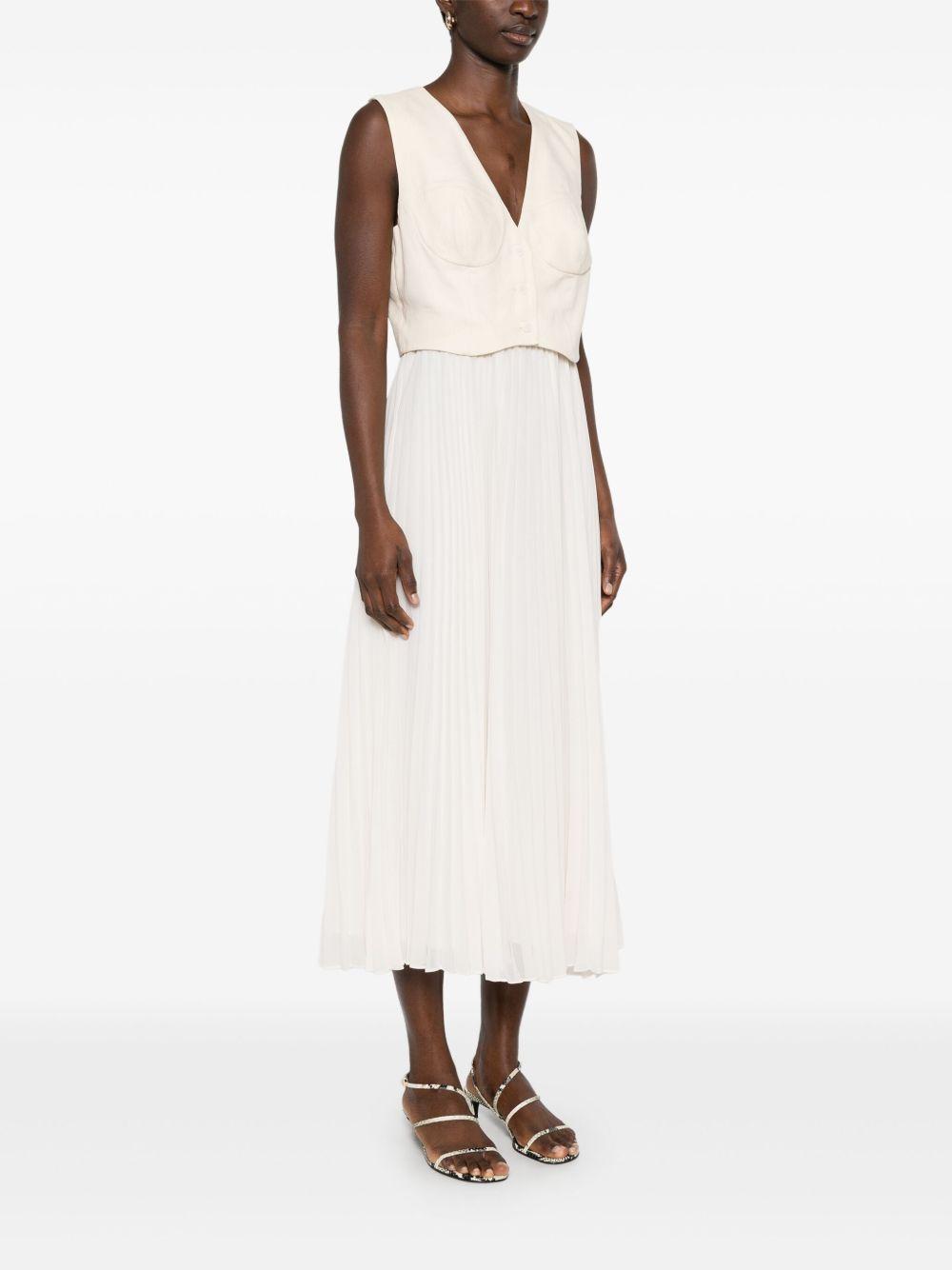 pleated midi dress Product Image