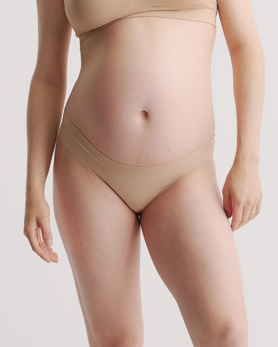 Quince | Women's Second Skin Maternity Thong Nylon/Spandex Product Image