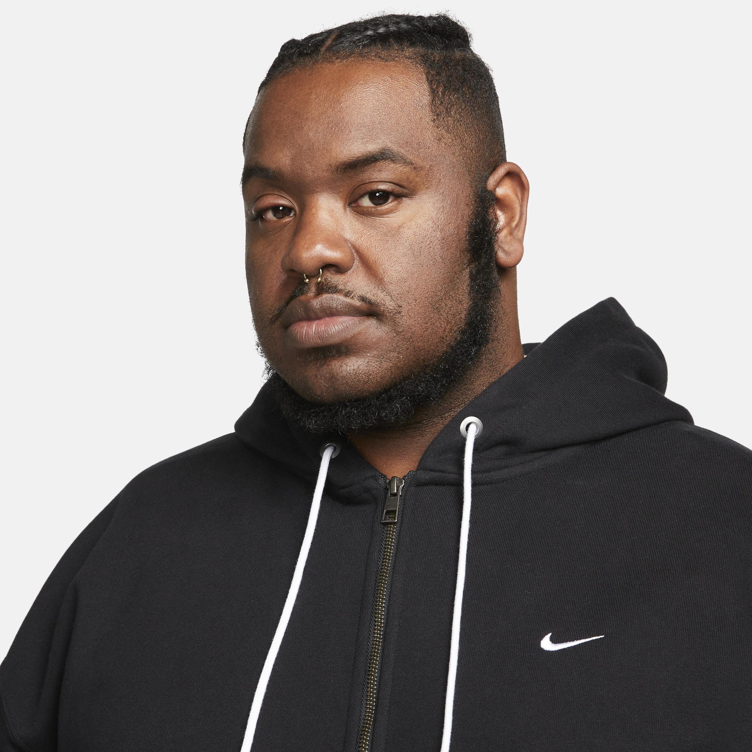 Nike Men's Solo Swoosh Full-Zip Hoodie Product Image