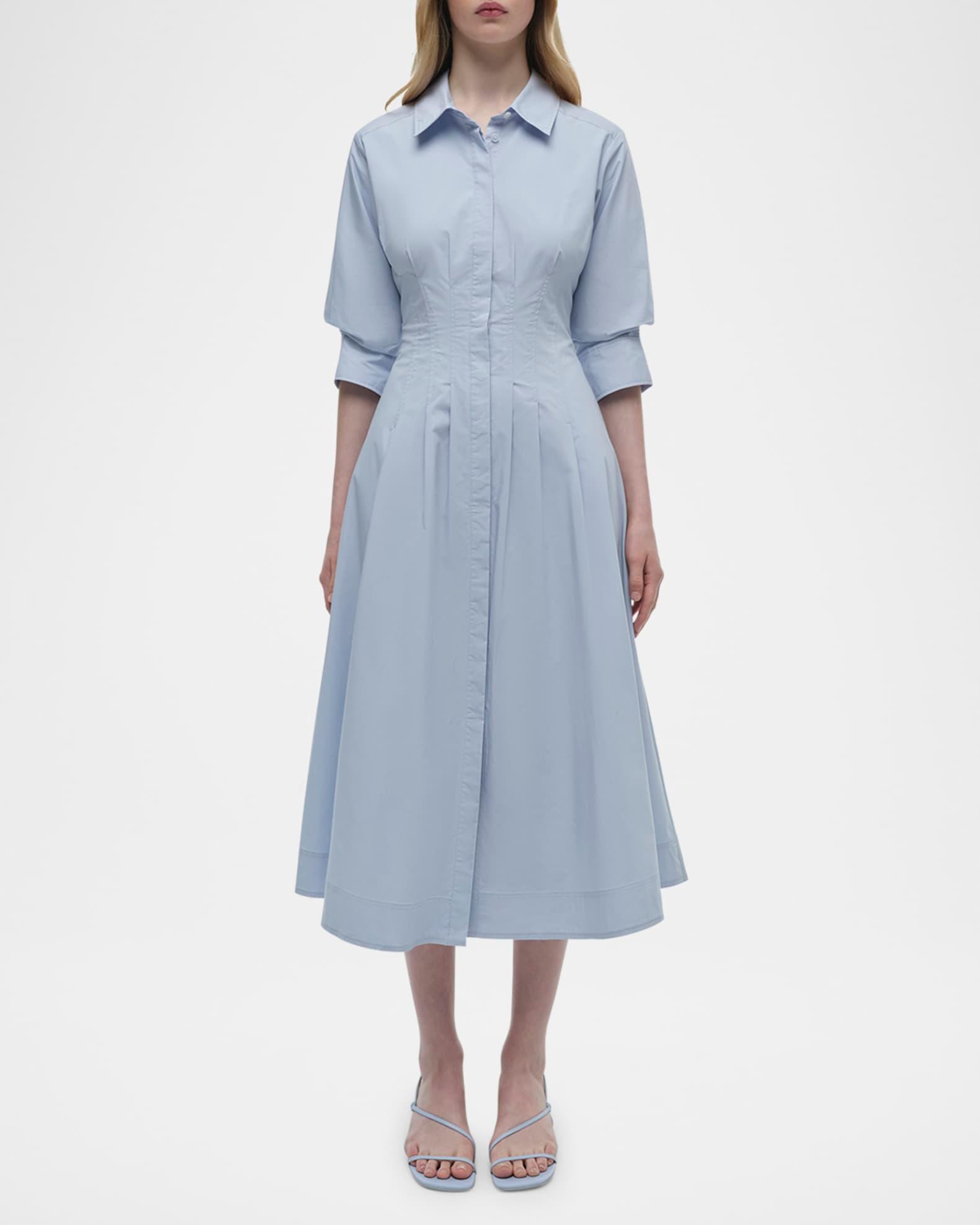 Jazz Pintuck Midi Dress Product Image