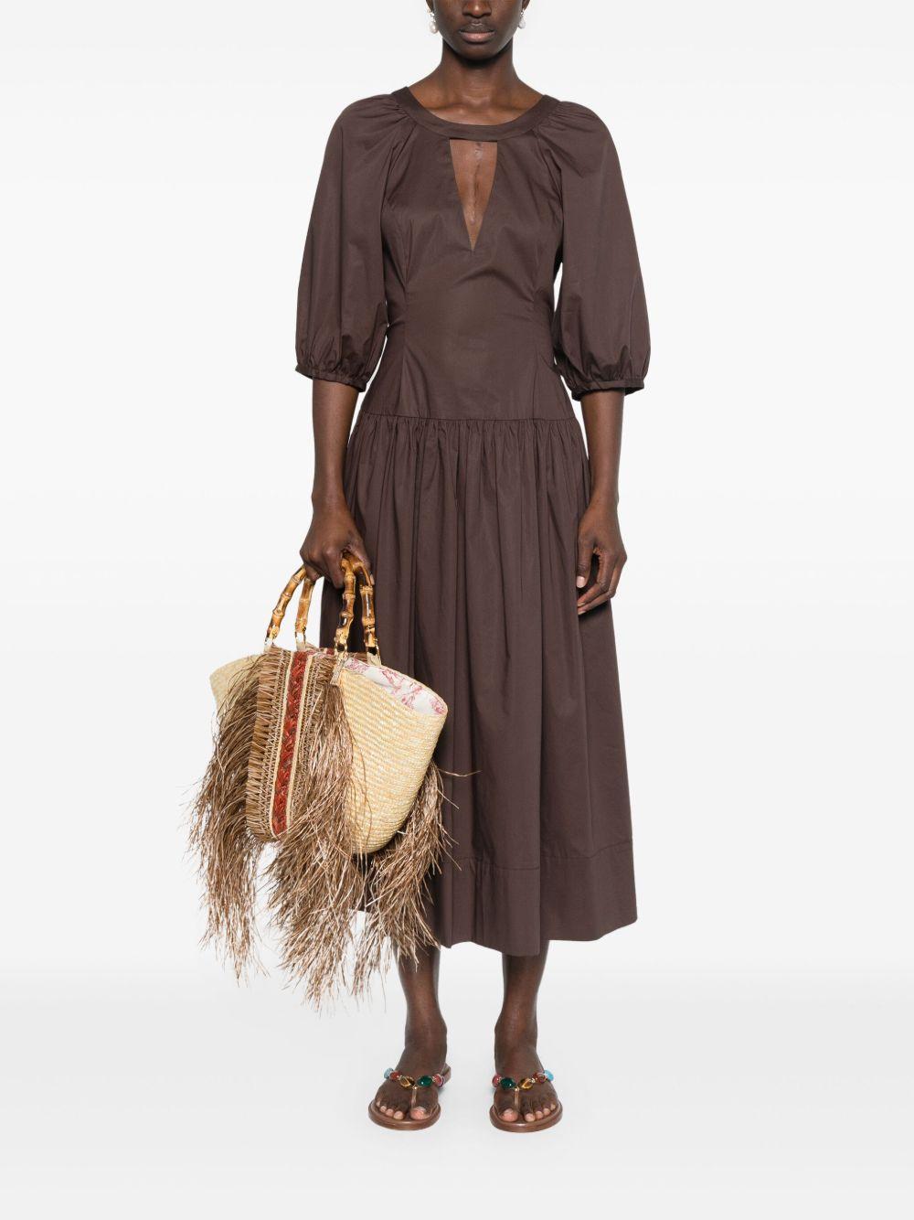 poplin midi dress Product Image