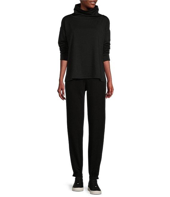 Eileen Fisher Tencel™ Lyocell Cozy Brushed Terry Hug Jogger Ankle Pants Product Image