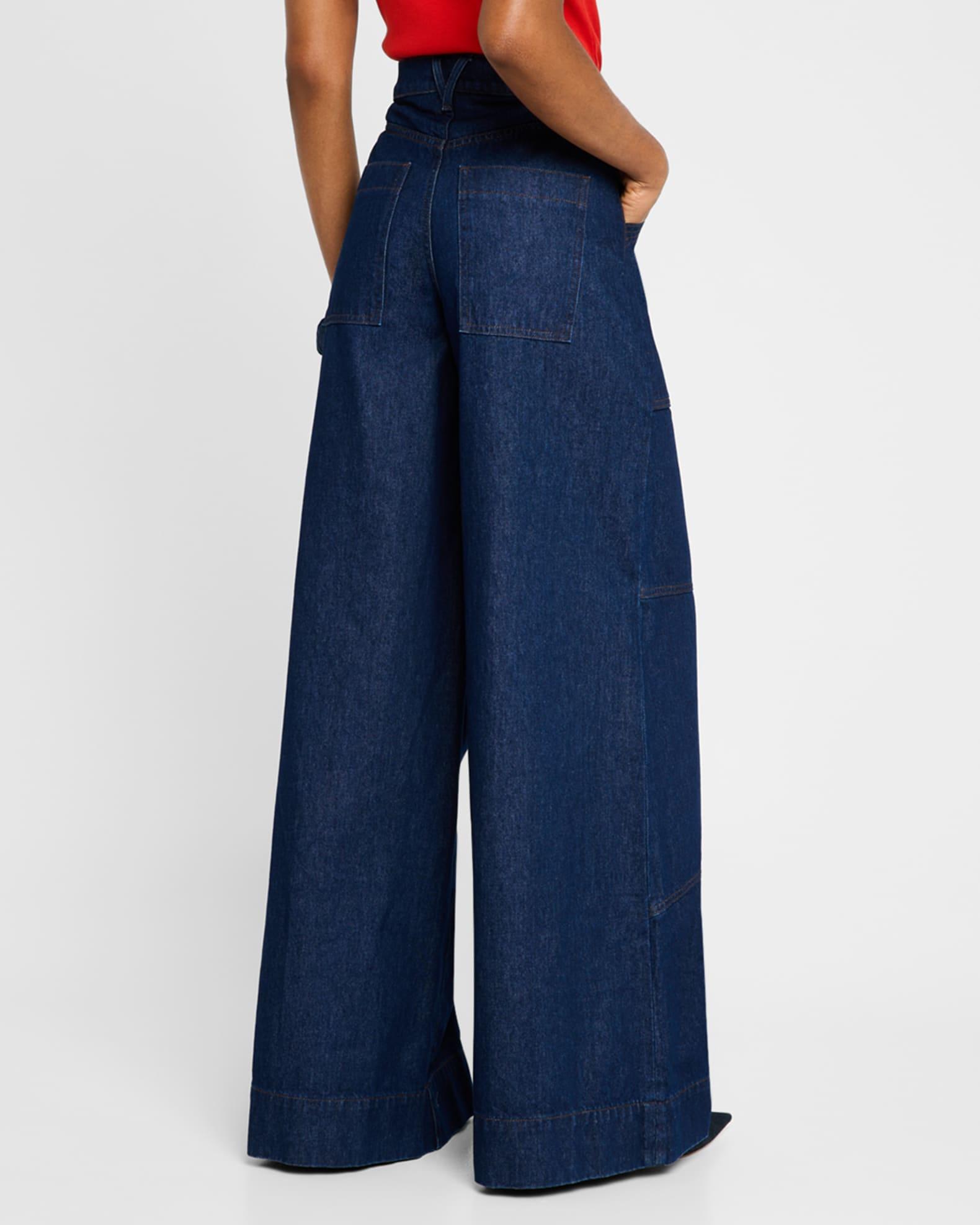 Freddy High-Rise Wide-Leg Jeans Product Image