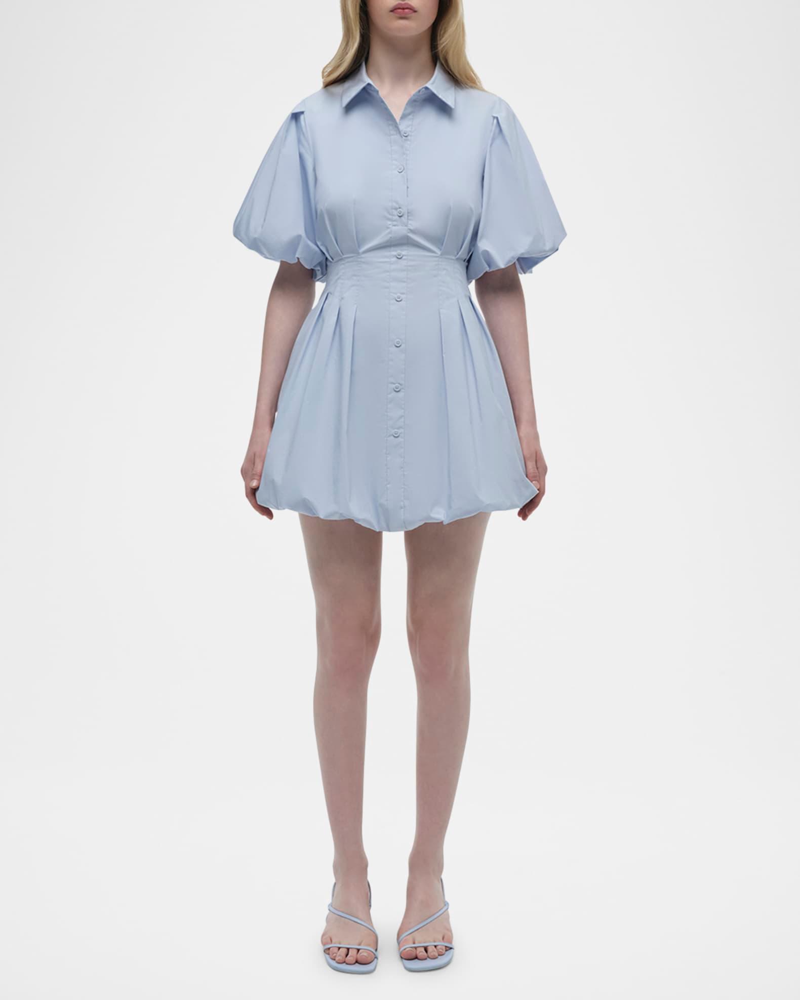 Cleo Balloon Pintuck Mini Dress Product Image