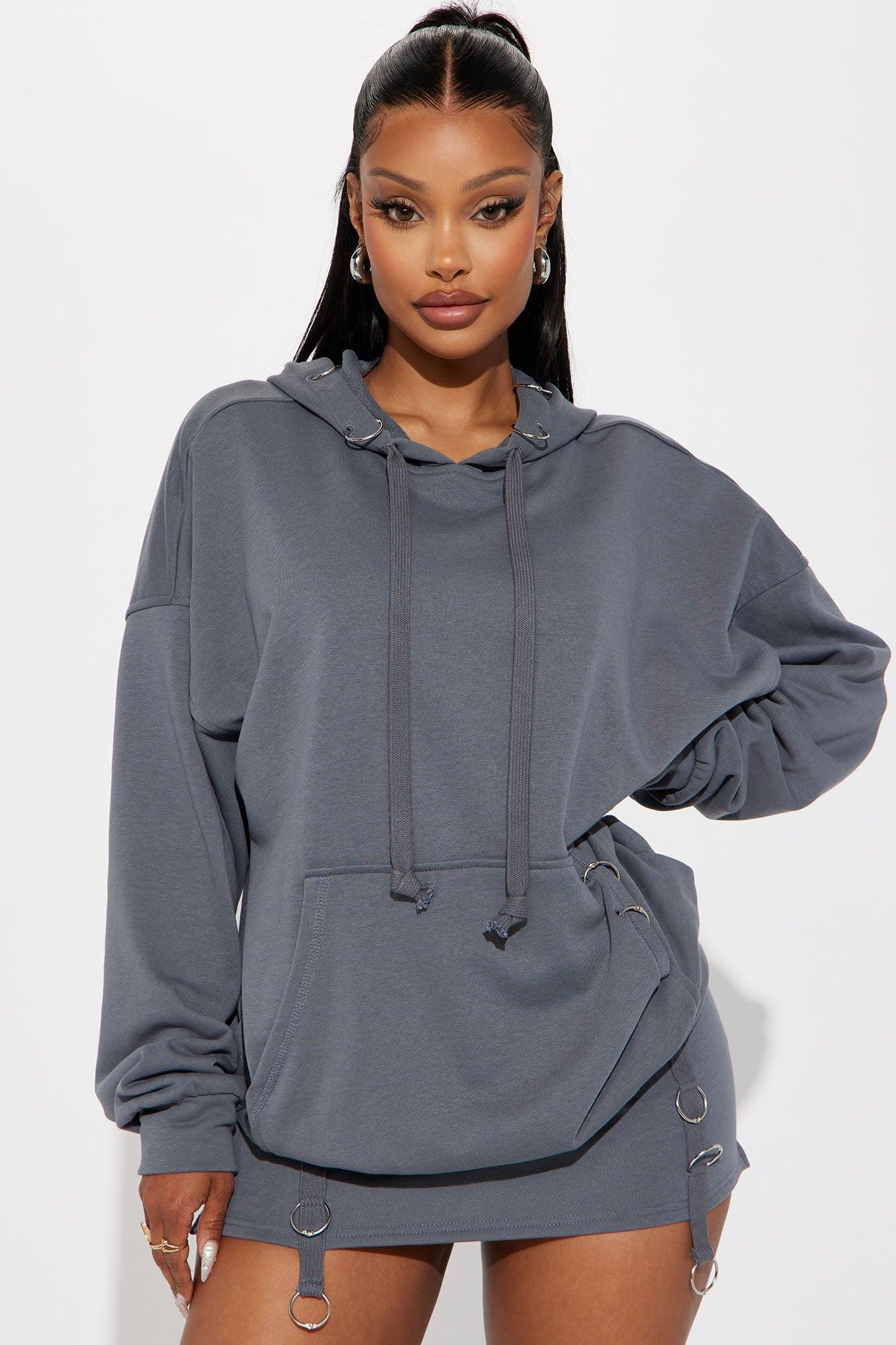 Meeks Skirt Set - Grey Product Image