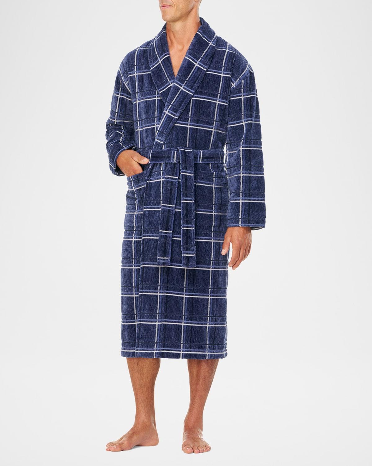 Mens Terry Velour Shawl Robe Product Image