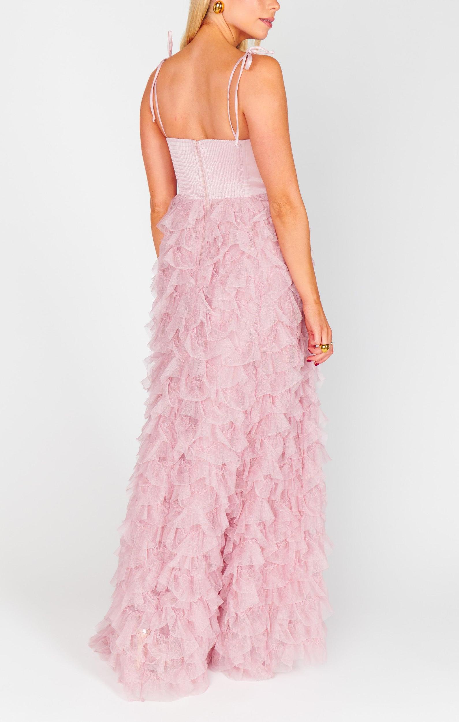 Francesca Maxi Dress ~ Ballet Slipper Ruffle Tulle Product Image