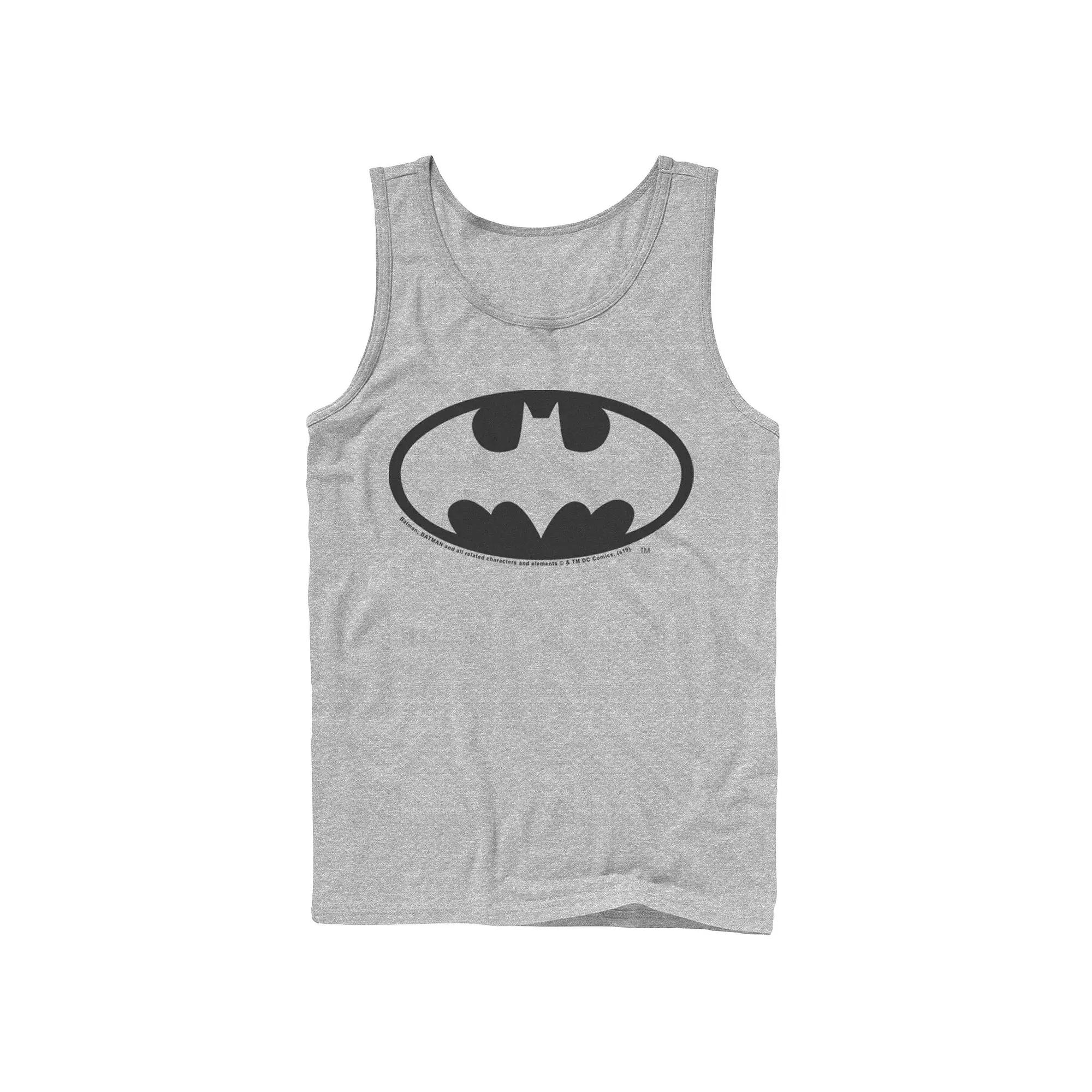 Men's DC Comics Batman Basic Chest Logo Tank Top,  Product Image