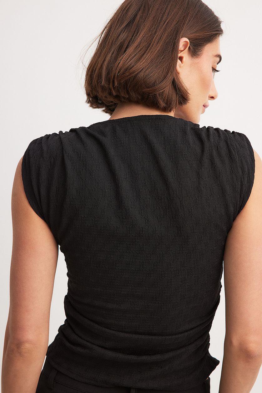 Overlap Sleeveless Top Product Image
