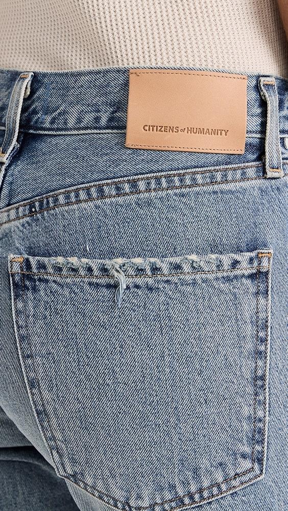 Citizens of Humanity Charlotte High Rise Straight Jeans Product Image