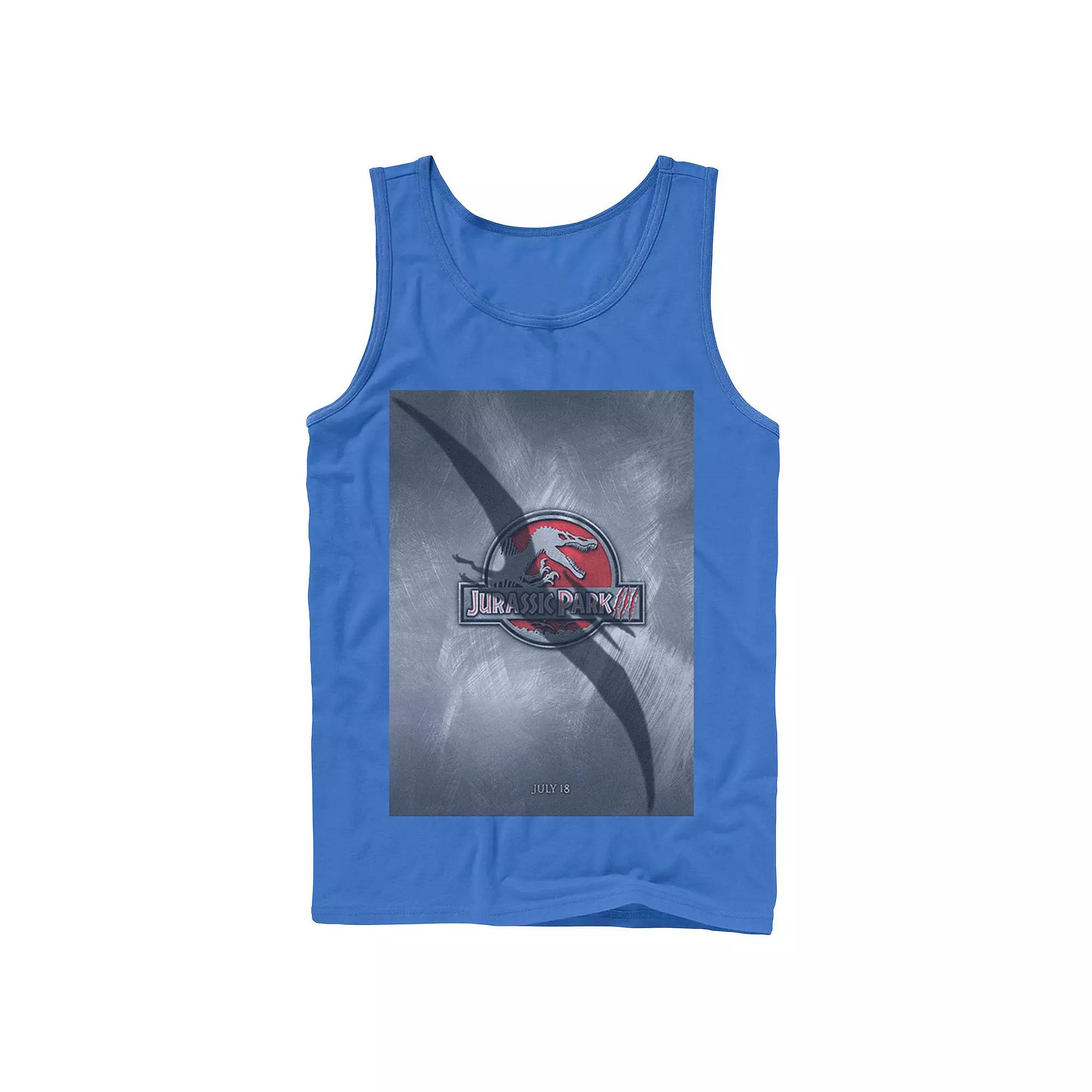 Men's Jurassic Park 3 Movie Poster Pterodactyl Tank Top,  Product Image