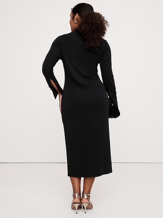 Jersey Knit Shirtdress Product Image