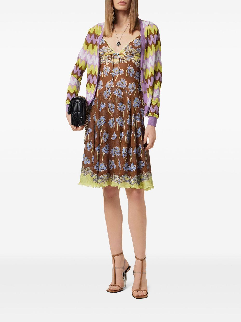 Poppies foulard midi dress Product Image