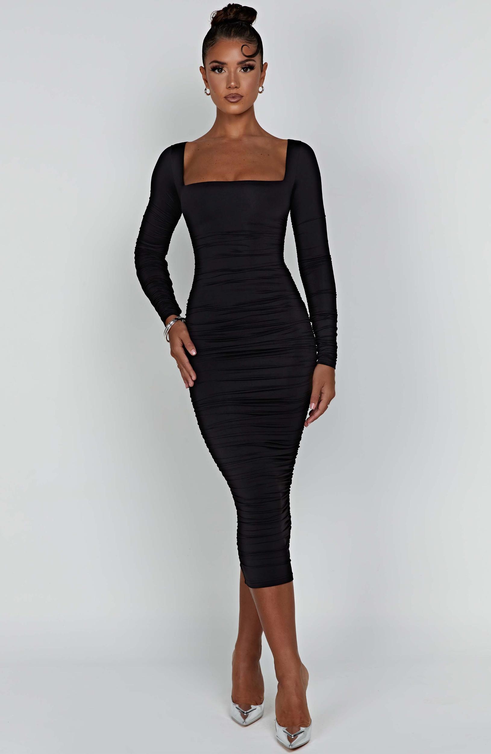 Wren Maxi Dress - Black Product Image