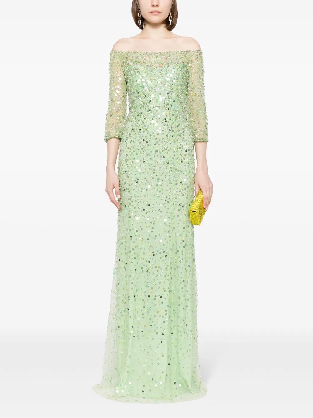 Lantana sequin-embellished gown Product Image
