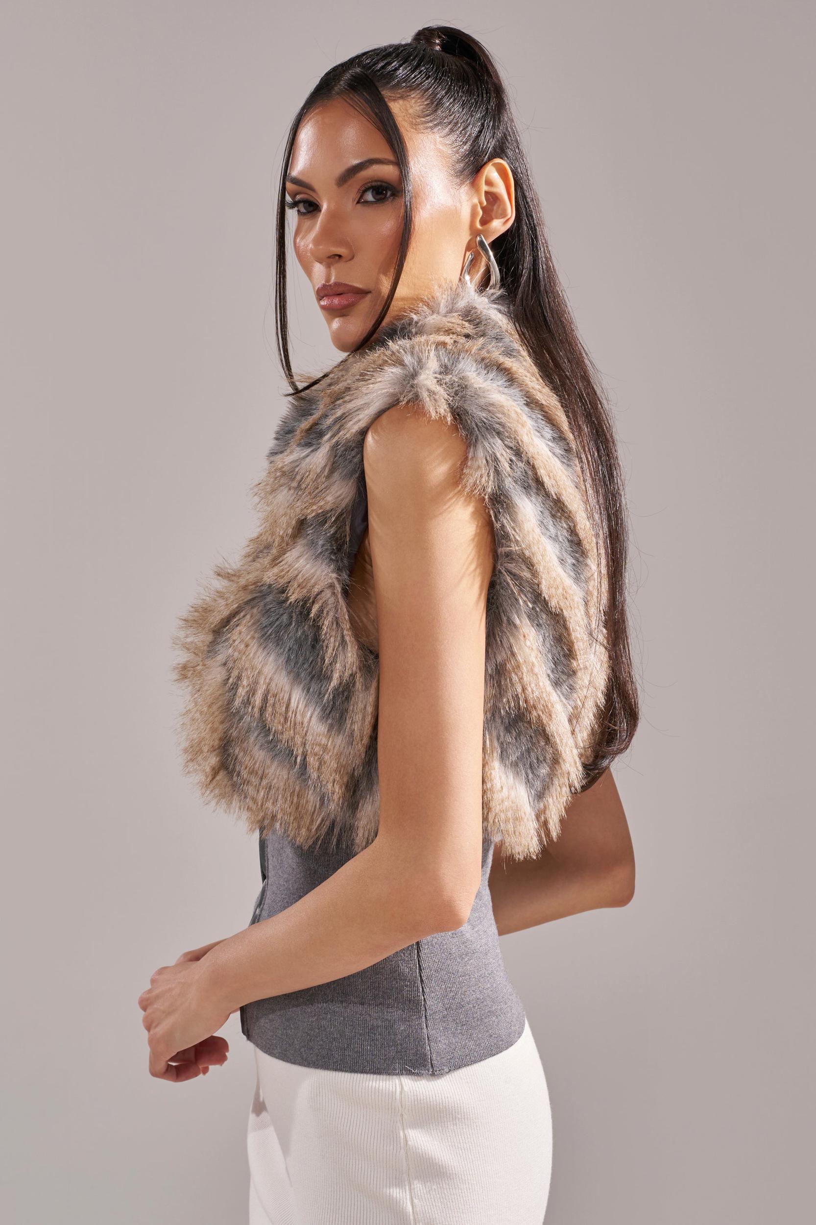 NEW SENSATION FUR TOP Product Image
