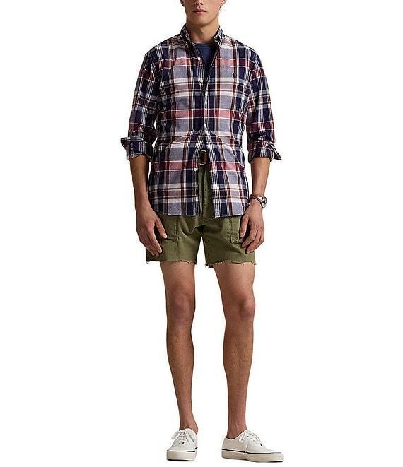 Polo Ralph Lauren Classic Fit Performance Stretch Long Sleeve Woven Shirt Product Image