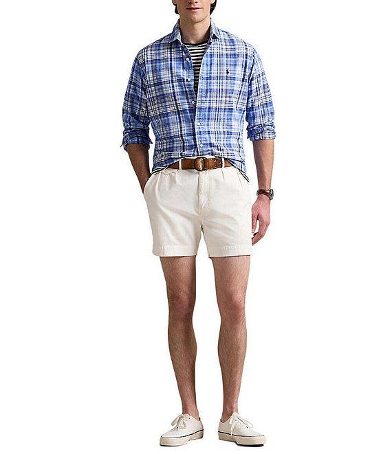 Polo Ralph Lauren Classic Fit Multi Plaid Oxford Long Sleeve Woven Shirt Product Image