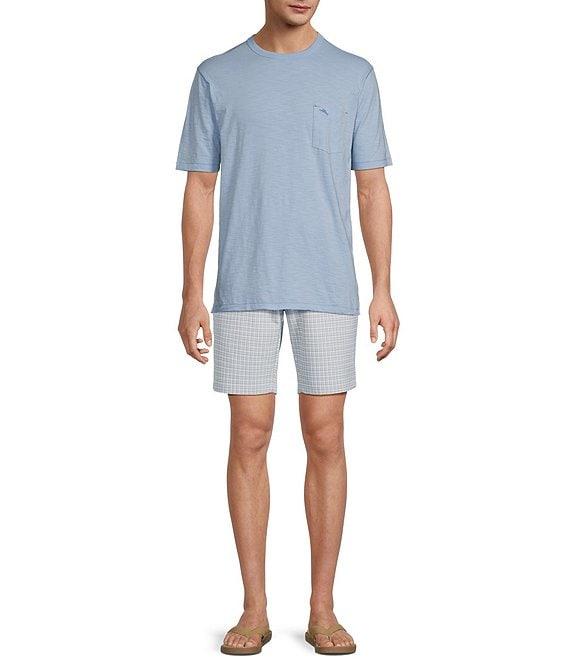 Tommy Bahama IslandZone Chip Shot Plaid Play 9#double; Inseam Shorts Product Image