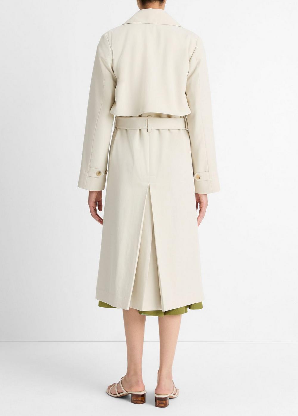 Drapey Trench Coat Product Image