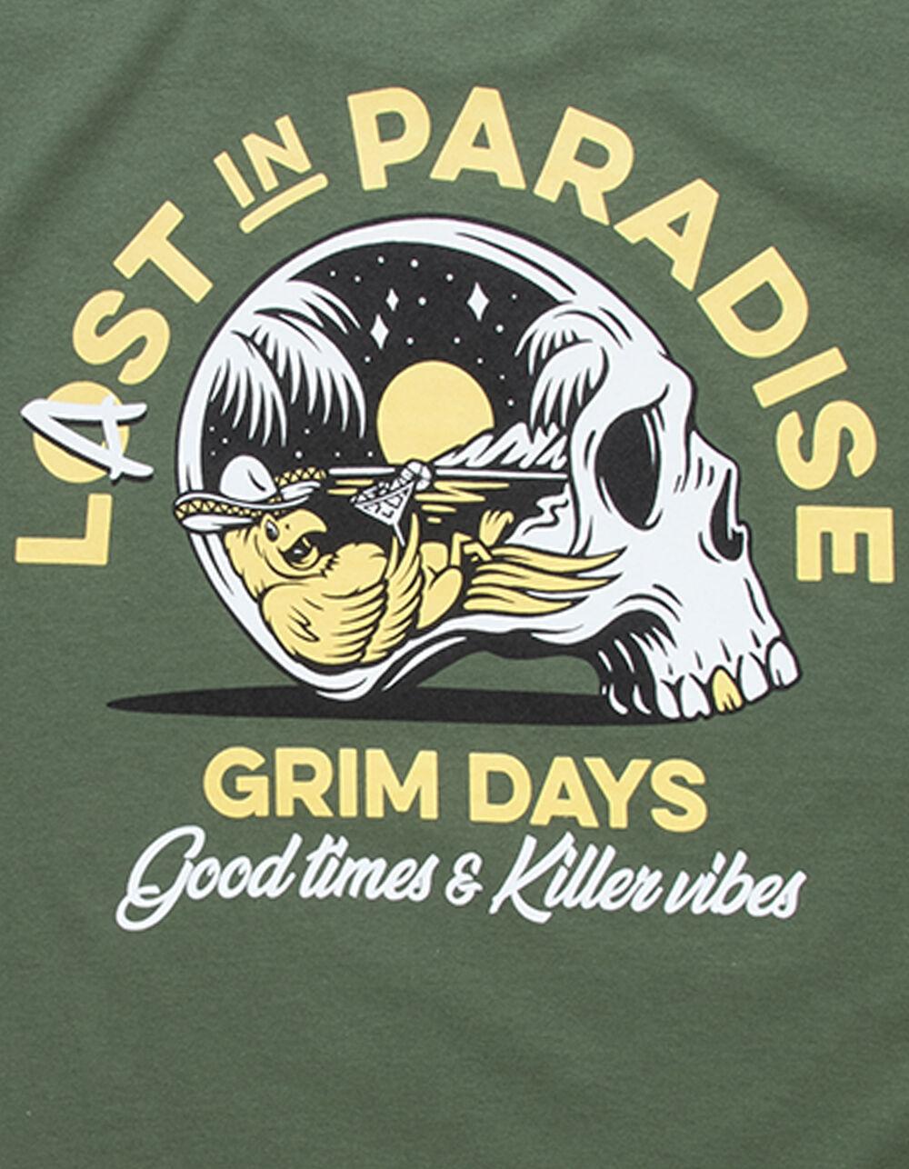 GRIM DAYS Paradise Mens Tee - MILITARY Product Image