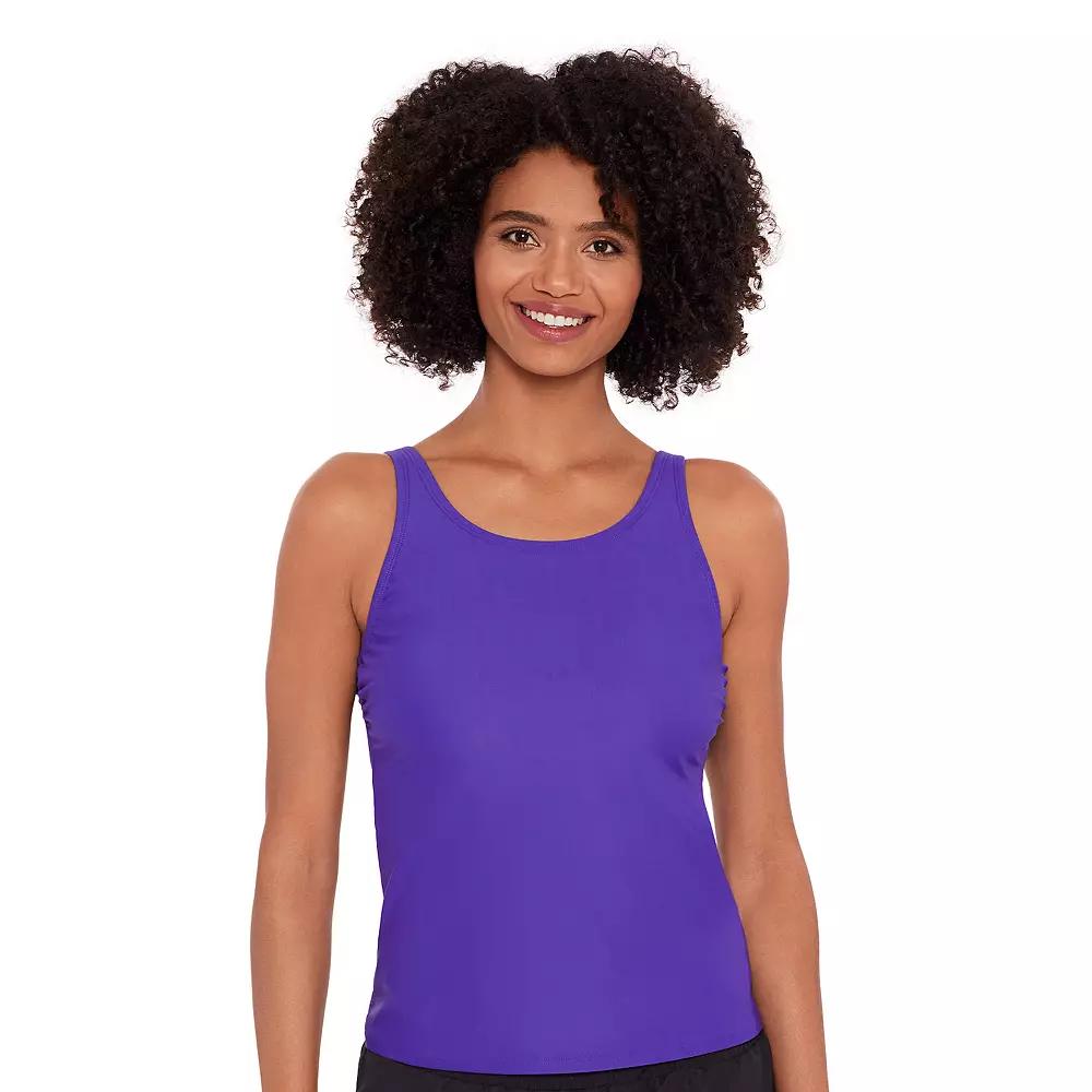 Women's Eco Beach Scoop Neck Tankini Swim Top,  Product Image