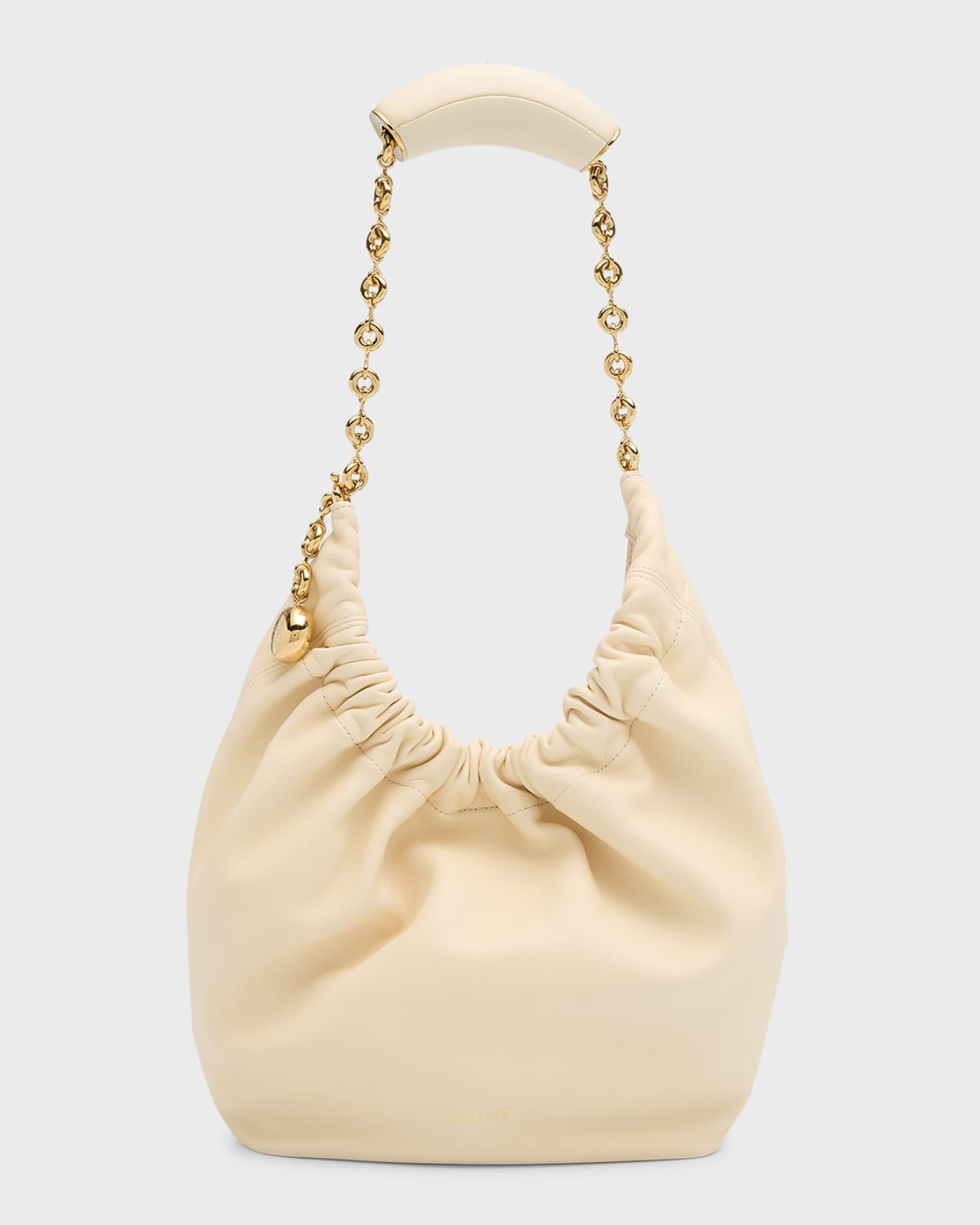 Squeeze Small Shoulder Bag in Napa Leather Product Image