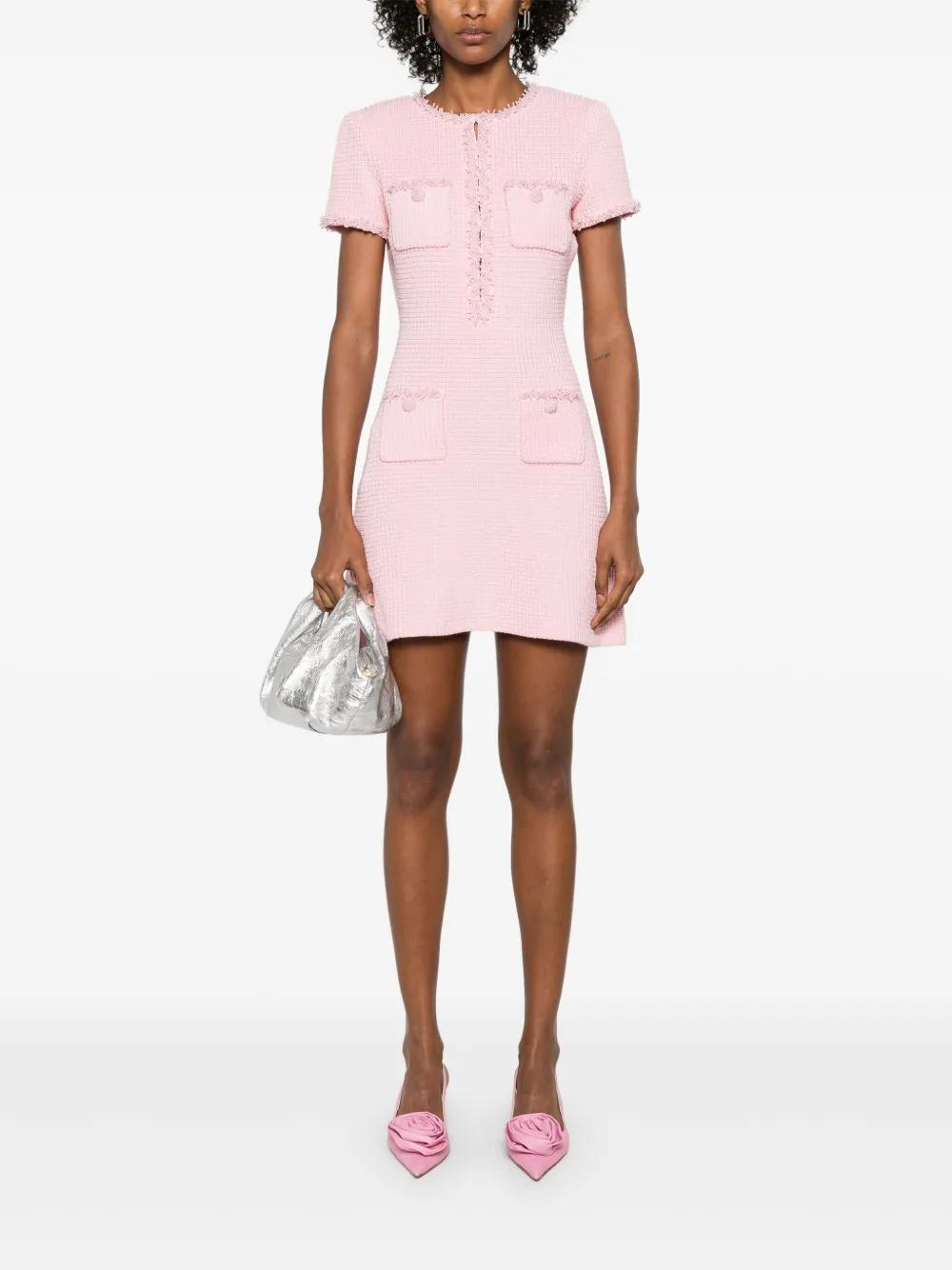 textured-knit mini dress Product Image