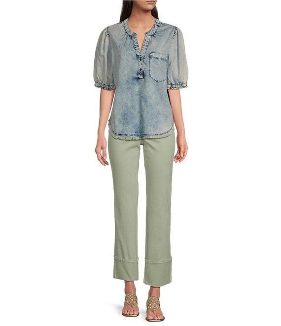 NYDJ Marilyn Stretch Denim Lift Tuck® Technology Straight Leg Jeans Product Image