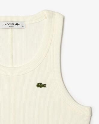 Slim Fit Cotton Tank Top Product Image