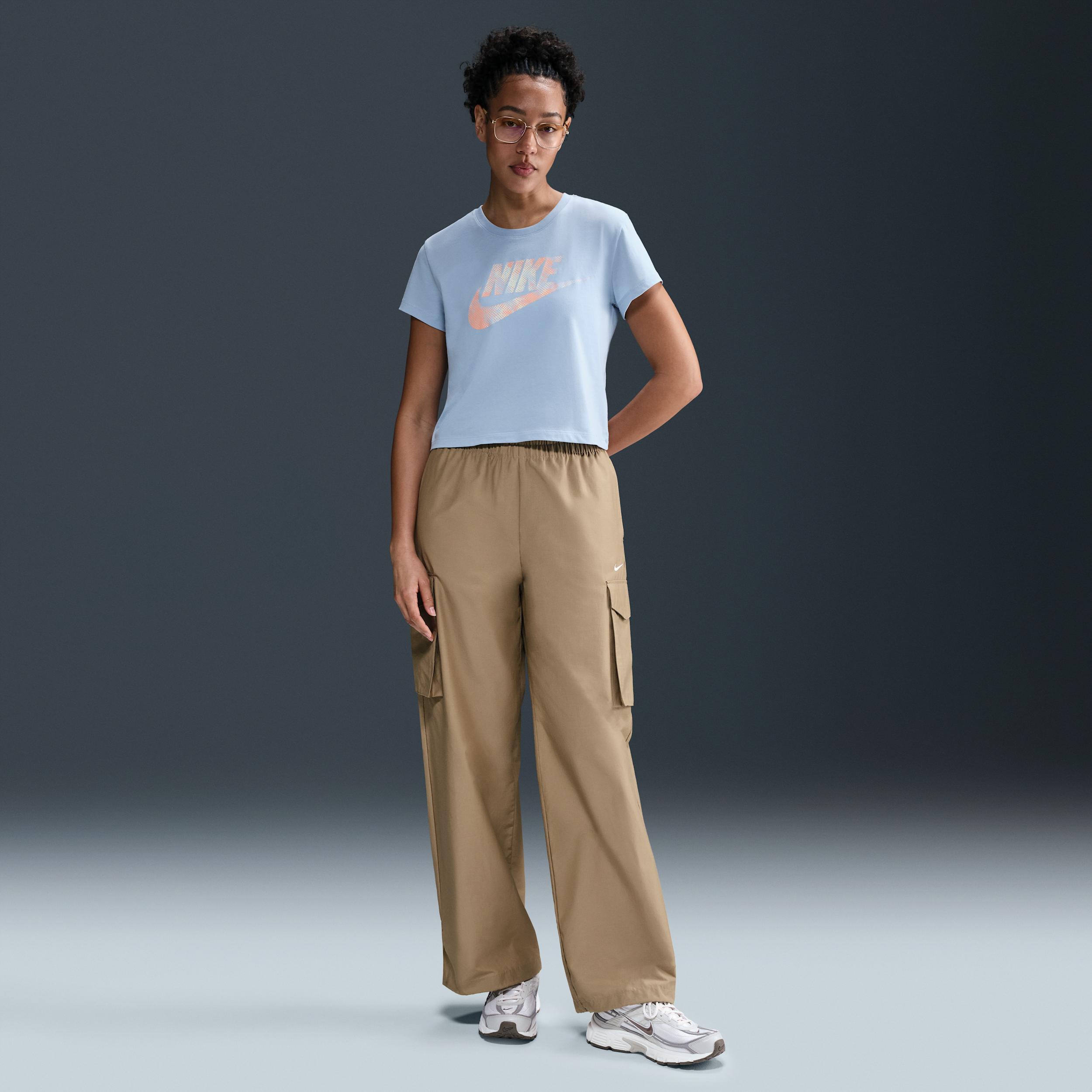 Womens Nike Sportswear T-Shirt | IB8924-440 Product Image