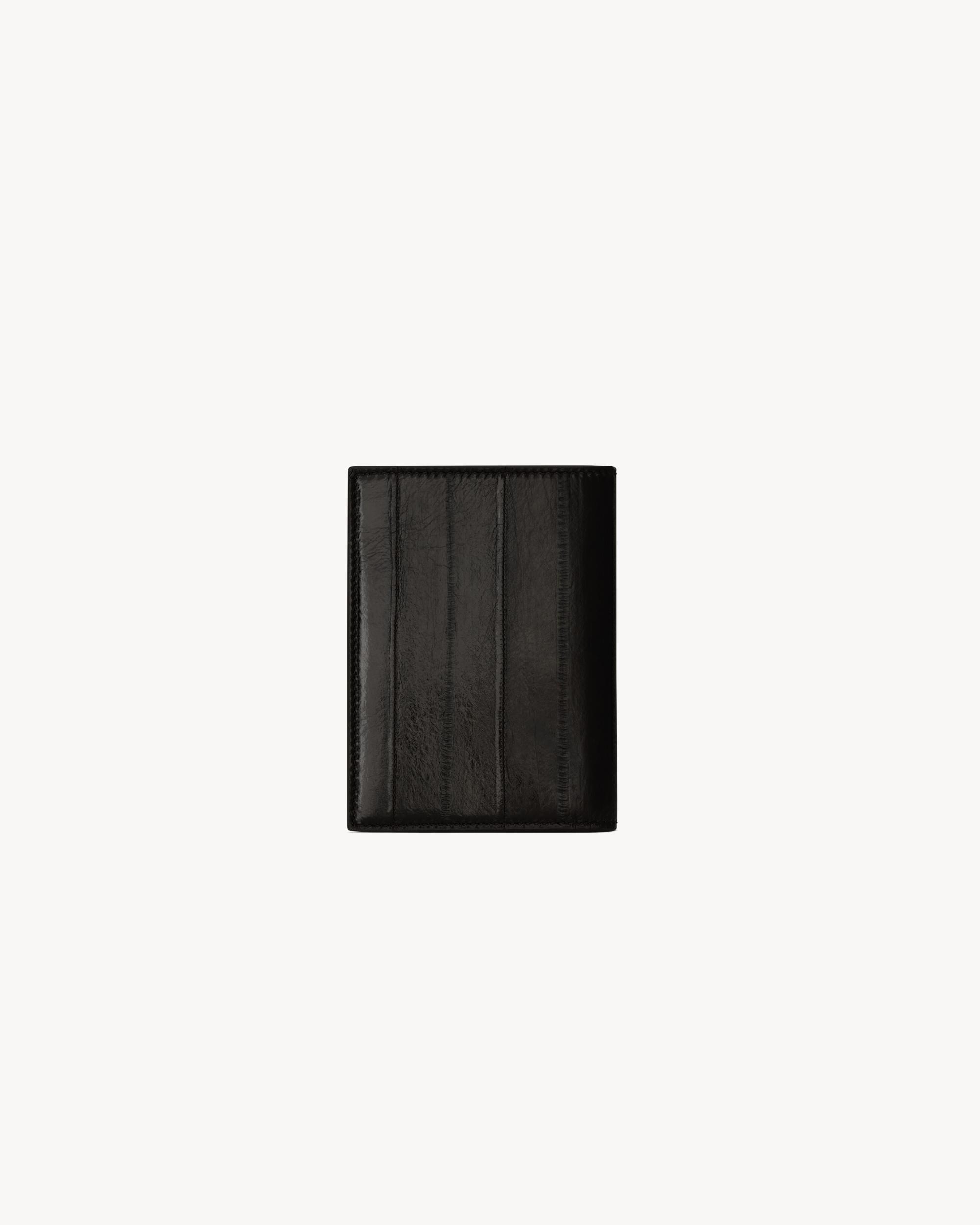 SAINT LAURENT PARIS credit card wallet in eel Product Image