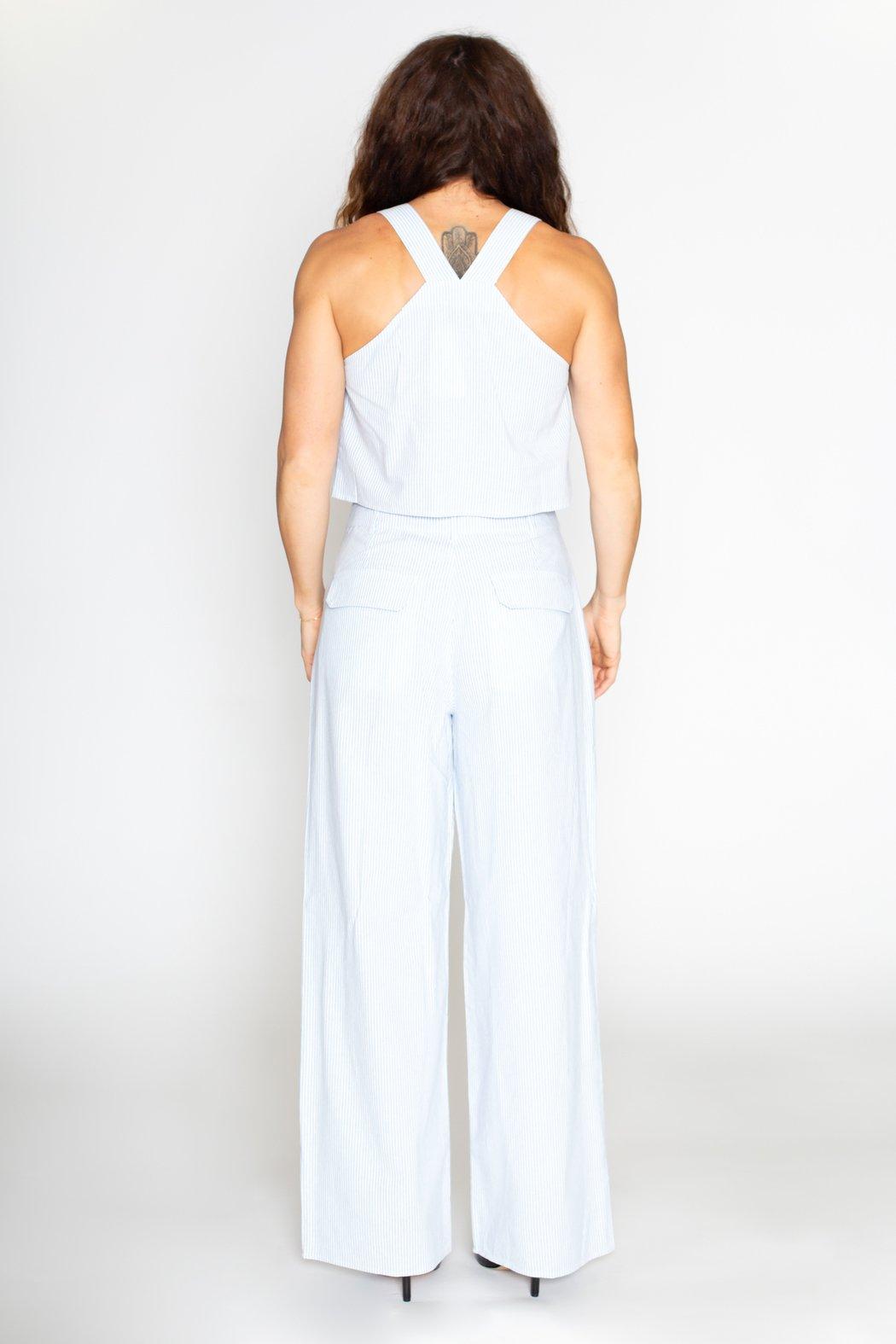 Striped Overall Set Product Image