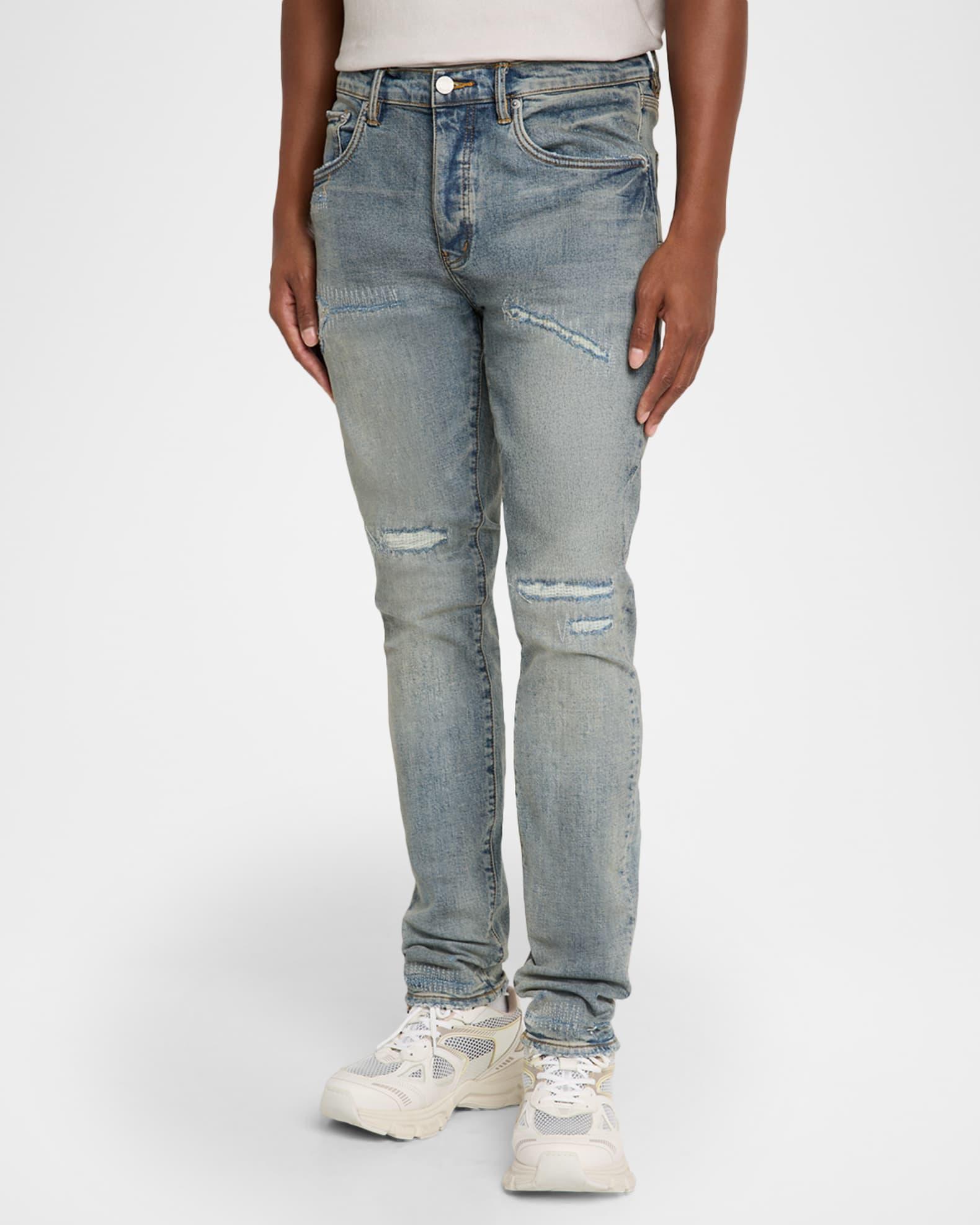 Men's Rip & Repair Skinny Jeans Product Image