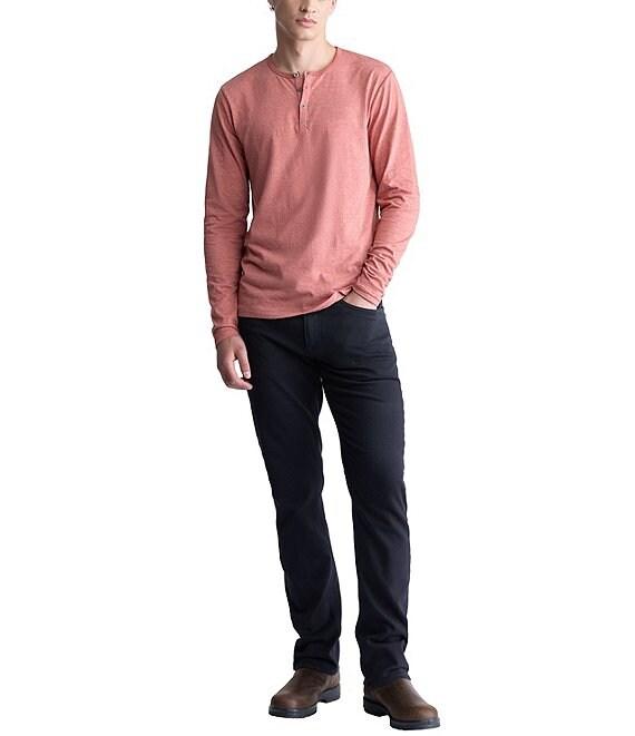 Buffalo David Bitton Kaduk Long Sleeve Henley T-Shirt Product Image