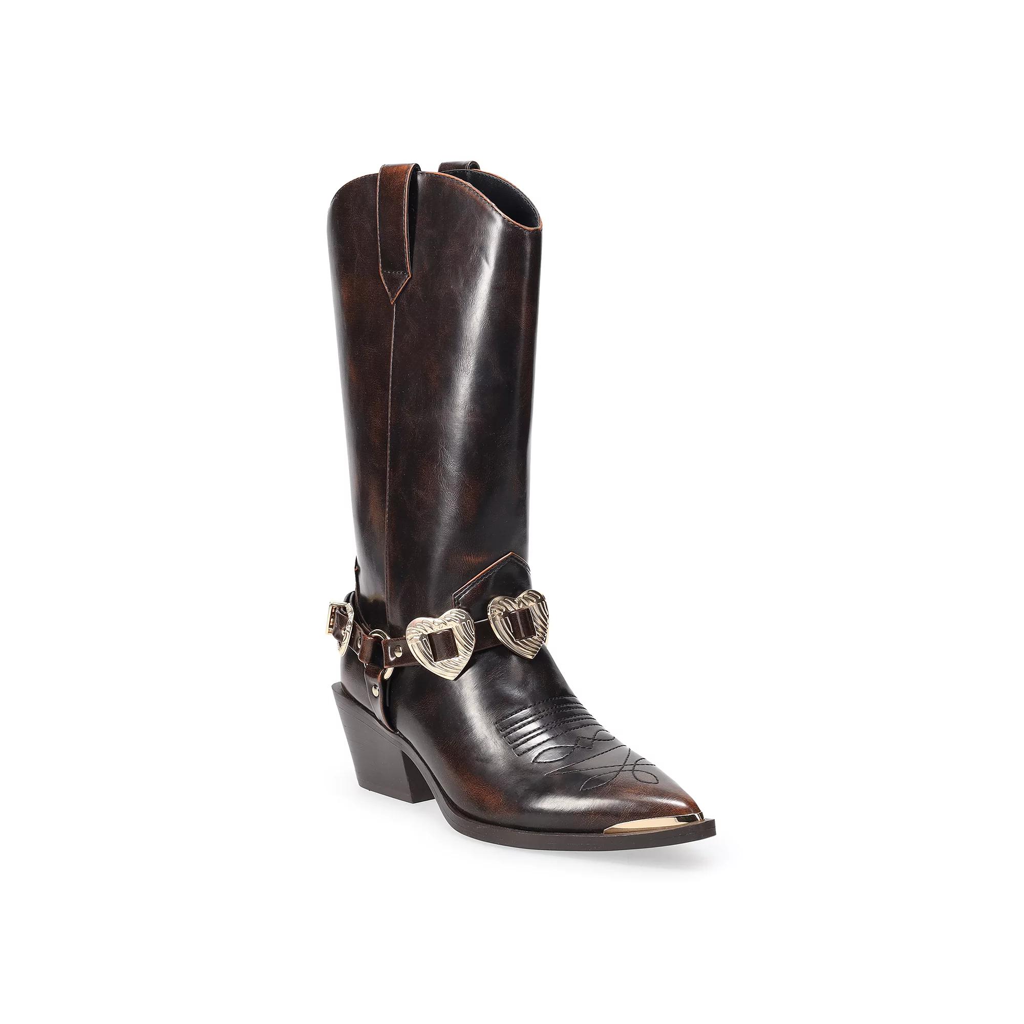 madden girl Sweetheart Women's Cowboy Boots,  Product Image