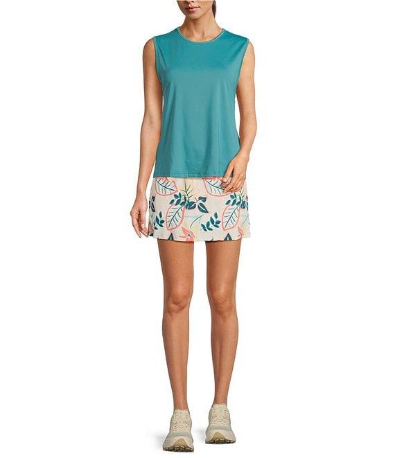 Columbia Women's Chill River Comfort Stretch Knit Crew Neck Sleeveless Tank Top Product Image