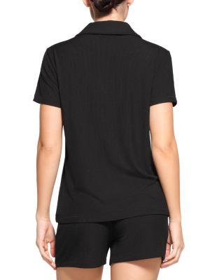 Soft Lounge Short Sleeve Pajama Set Product Image