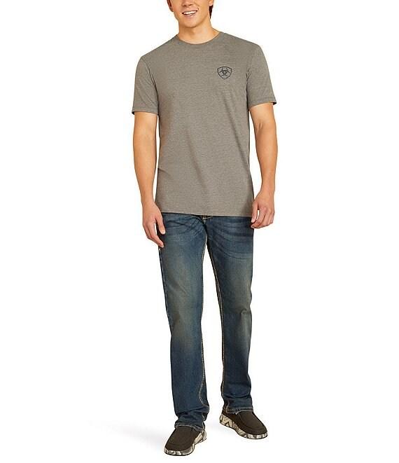 Ariat Southwestern Longhorn Short Sleeve Graphic T-Shirt Product Image