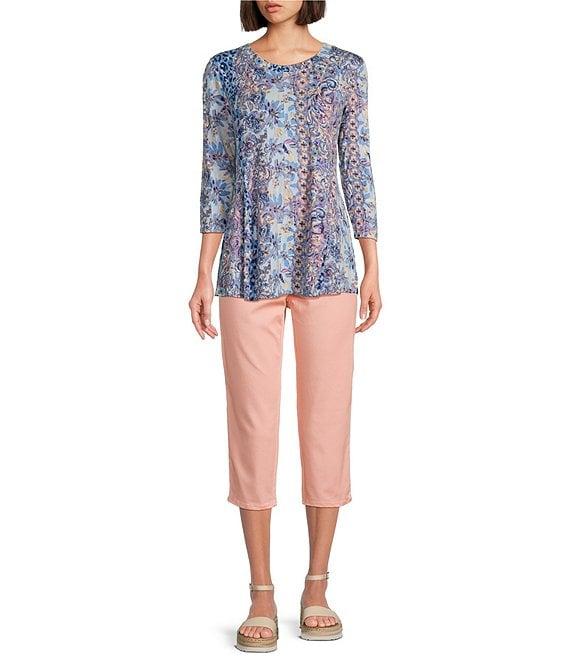 Intro Stretch Pull-On Capri Pants Product Image