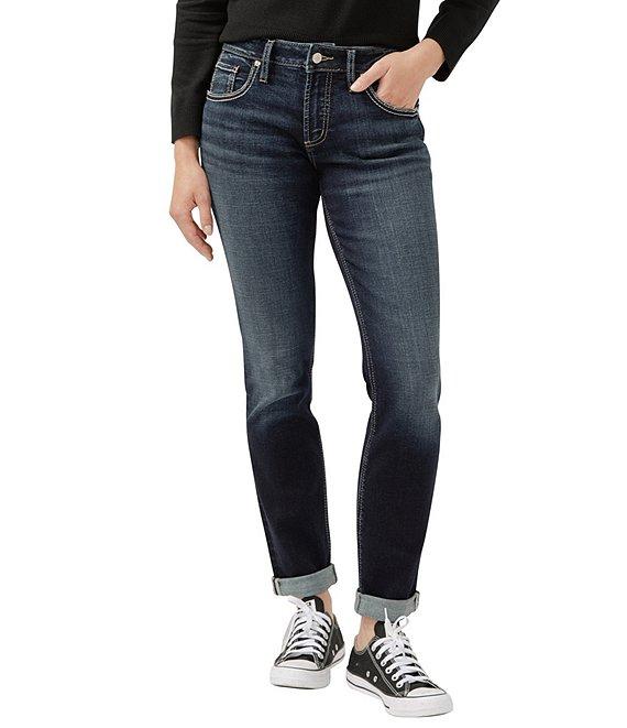 Silver Jeans Co. Boyfriend Slim Relaxed Fit Power Stretch Jeans Product Image